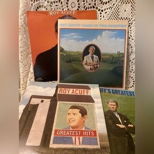 Roy Acuff - Vintage Vinyl Records - 4 Albums